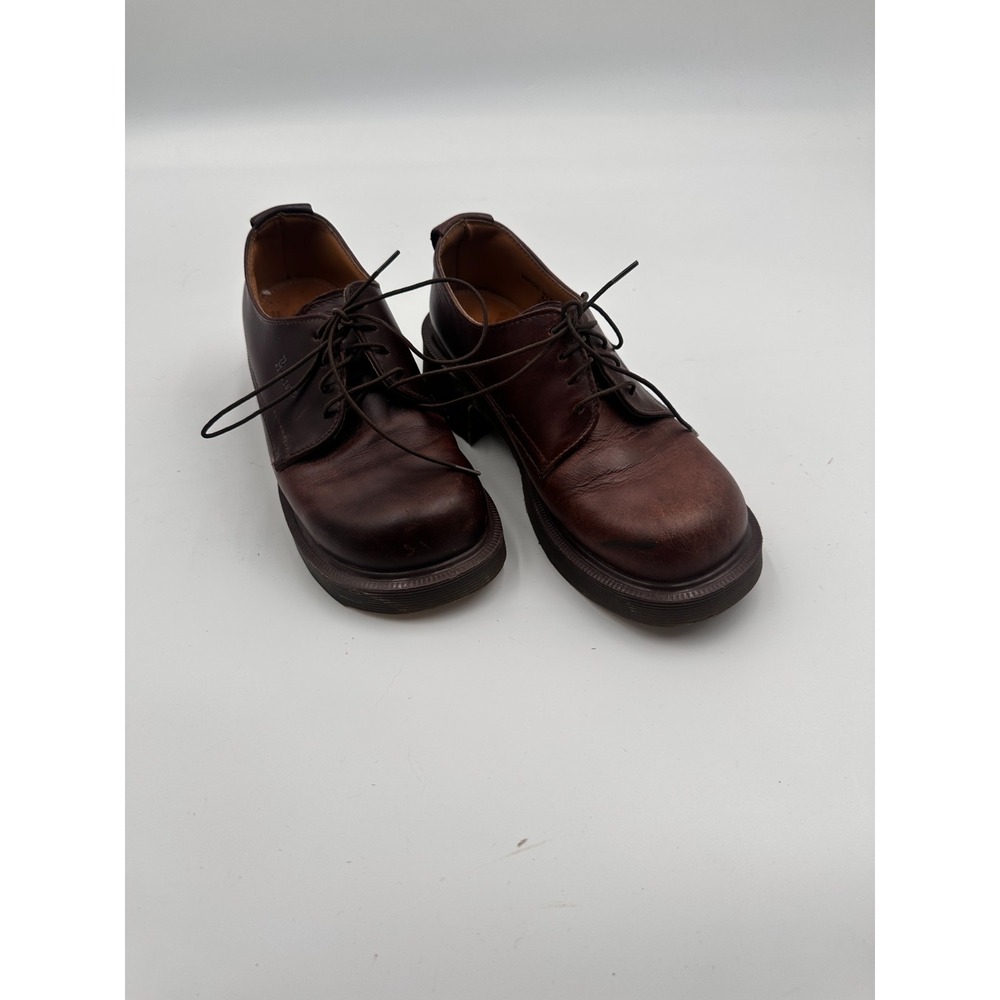 Vintage Dr. Martens‎ 8461 Women's Dress Shoes 3 Burgundy Leather Lace Up Oxfords